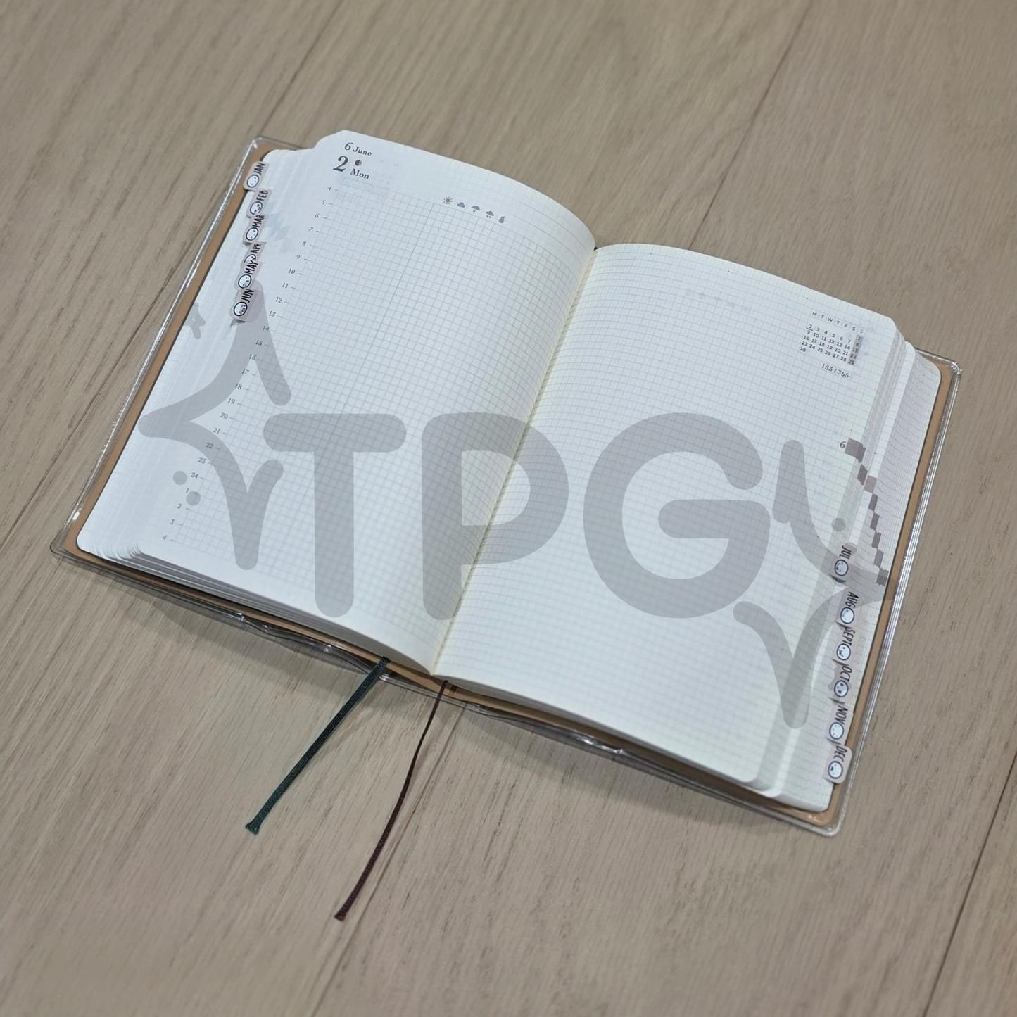 Midori Hibino Clear Cover